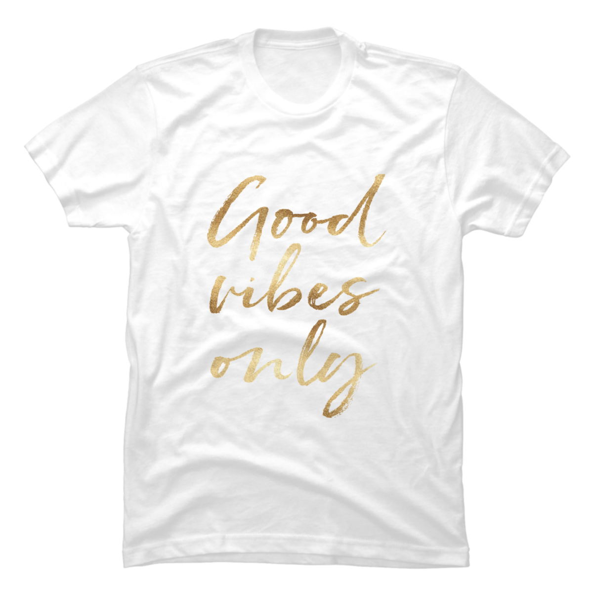 men's good vibes t shirt
